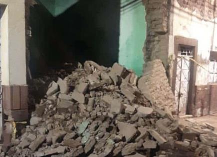 Colapsa otra casa en San Miguelito