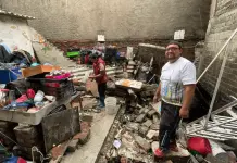 Desastre natural en Tlalpan: casa colapsada y daños Desastre natural en Tlalpan: casa colapsada y daños