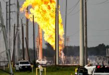 Incendio en oleoducto de Deer Park, Texas