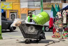 Recolectan en centro de Soledad 9 toneladas de basura por festejos patrios