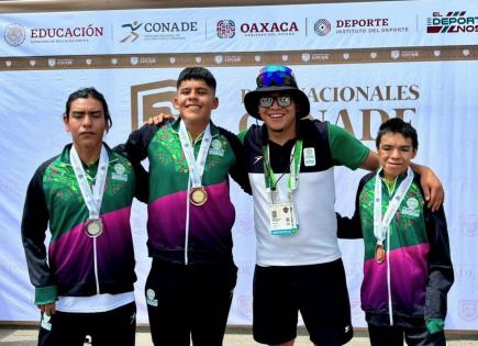 Potosinos logran tres medallas en Juegos ParaNacionales 2024