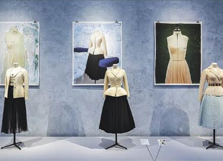 Espectacular homenaje al “New Look” de Dior 