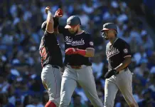 Nacionales de Washington triunfan sobre los Cachorros de Chicago Nacionales de Washington triunfan sobre los Cachorros de Chicago