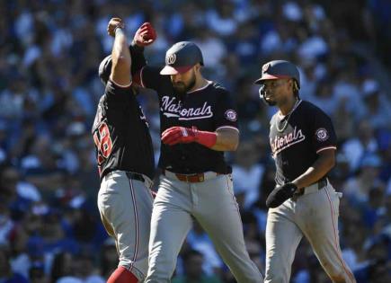 Nacionales de Washington triunfan sobre los Cachorros de Chicago