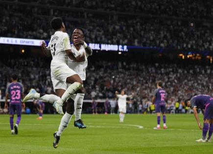 Real Madrid Golea al Espanyol con Actuación Estelar de Vinícius Júnior