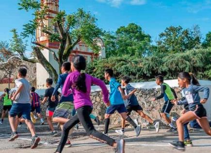 Todo listo para la carrera atlética de Las Mercedes