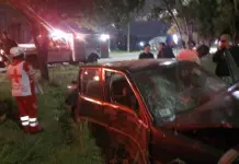 Dos lesionados en choque sobre la carretera Matehuala Dos lesionados en choque sobre la carretera Matehuala