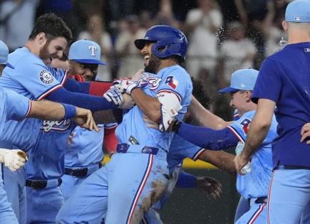 Emocionante remontada de los Rangers de Texas