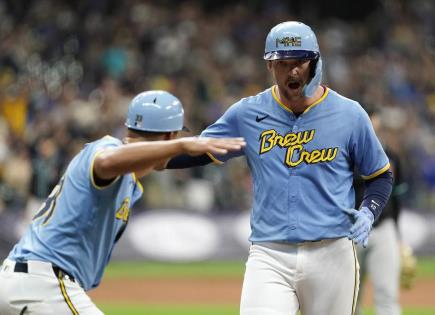 Increíble remontada de los Cerveceros de Milwaukee en el béisbol