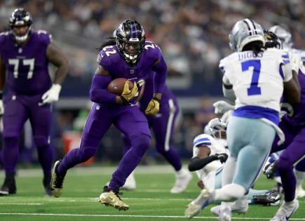 Lamar Jackson y Derrick Henry lideran victoria de los Ravens