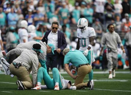 Lesiones de quarterbacks en juego Seahawks vs. Dolphins