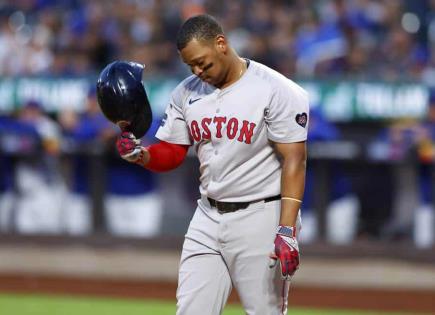 Rafael Devers casi listo para volver con los Medias Rojas