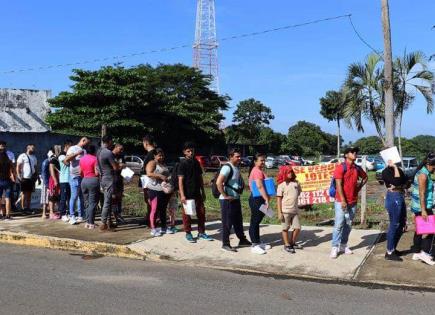 El sur de México vive una nueva ola migratoria tras un mes de la nueva regla de ´CBP One´