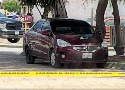 Localizan auto robado a Dariana en la colonia Villa Alborada