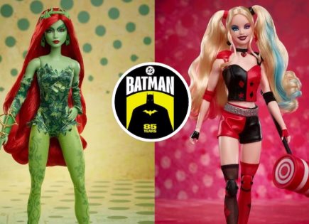 Muñecas Barbie Harley Quinn y Poison Ivy en Batman Day