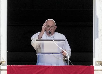 Reunión del papa Francisco con obispos de Mozambique