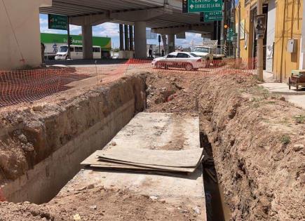 Abandonan obra en Quinta Terra; vecinos piden solución