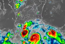 As&iacute; se ve el ojo del hurac&aacute;n Jhon desde el espacio