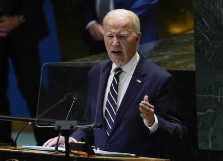 Discurso de Biden en la ONU sobre la paz en Oriente Medio y Ucrania