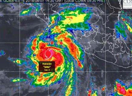 Impacto del huracán John y el cambio climático en México