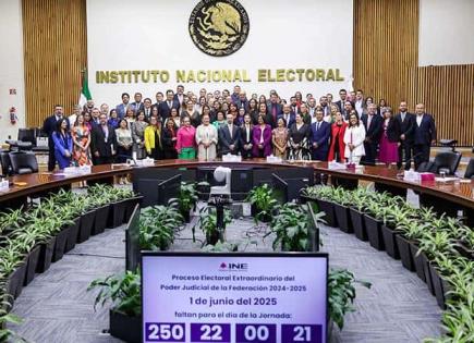 INE da inicio a la elección en el PJ