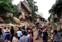 John causa derrumbes e inundaciones en Chiapas