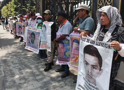 Protestas y exigencias de justicia en Ayotzinapa