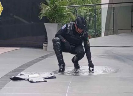 Resguardo de Explosivos en el Senado de la República