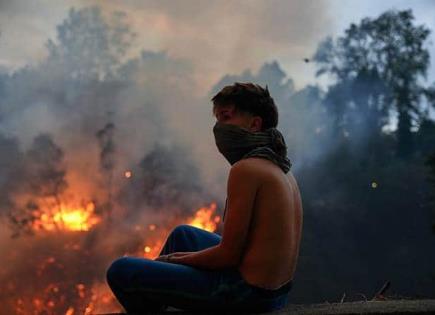 Fuertes incendios amenazan Quito