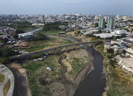 Sequía en Amazonía y su impacto en río Negro