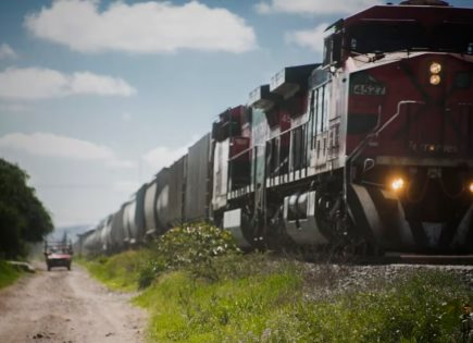 Bloqueo en Vía del Tren por Comunidad Puente Colorada