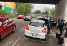 Choque en el R&iacute;o Santiago deja solo da&ntilde;os materiales