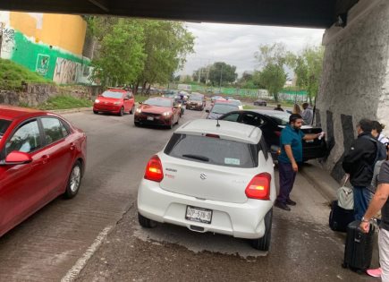 Choque en el Río Santiago deja solo daños materiales