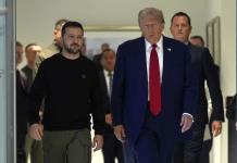 Reunión entre Ucrania y Trump en medio de tensiones