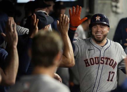 Triunfo de los Astros de Houston en duelo ante Guardianes de Cleveland