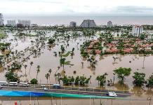 Impacto del huracán John en Acapulco