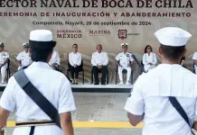 López Obrador despide gira con apertura de zona naval sin mensaje de Sheinbaum López Obrador despide gira con apertura de zona naval sin mensaje de Sheinbaum