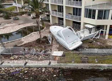 Paso devastador de “Helene” por sureste de EU