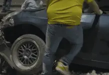 Accidente en Perif&eacute;rico Norte y R&iacute;o Paisanos deja una persona lesionada