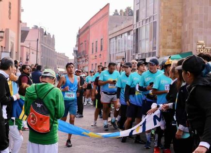 Descontento de participantes del Medio Maratón Universitario de la UASLP por deficiencias logísticas