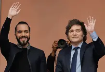 Bukele y Milei refuerzan lazos en primera visita oficial del salvadore&ntilde;o a Argentina