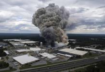 Emergencia por incendio en planta química de Conyers, Georgia