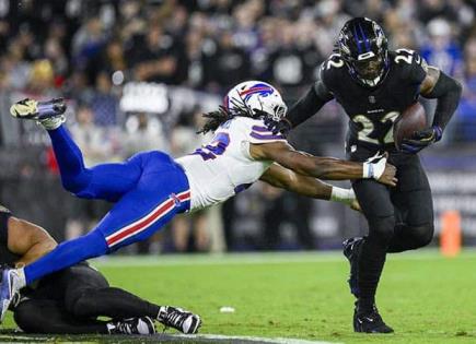 Ravens quitan el invicto a Bills