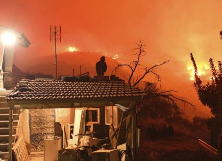 Tragedia en Grecia: Incendio forestal cobra dos vidas