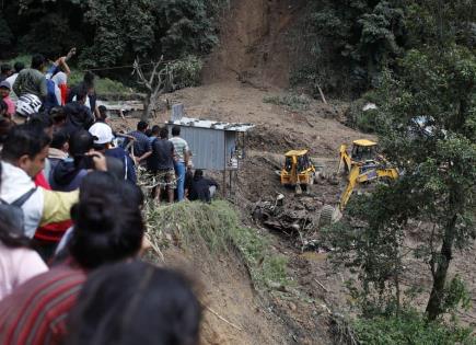 Tragedia por inundaciones y deslaves en Nepal