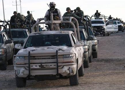 Guardia Nacional despliega 590 elementos en Culiacán