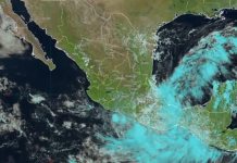 Conagua anuncia evolución de depresión tropical a tormenta