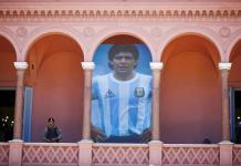 Traslado del cuerpo de Diego Maradona a mausoleo público