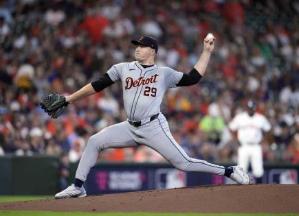 Victoria de Tigres de Detroit sobre Astros en playoffs