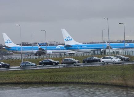 Aerolínea KLM: Recortes de gastos y medidas financieras